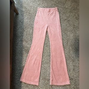 H&M- Free People Slim Pull-On Velvet Flare Pant DUPE
